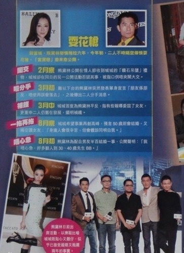 熊黛林郭富城二人坎坷戀情